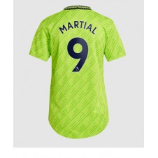 Manchester United Anthony Martial #9 Tredjedrakt Kvinner 2022-23 Kortermet